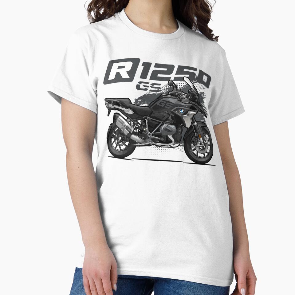 Modern Black Adventure Touring Motorcycle Vector by Catify Meoowz