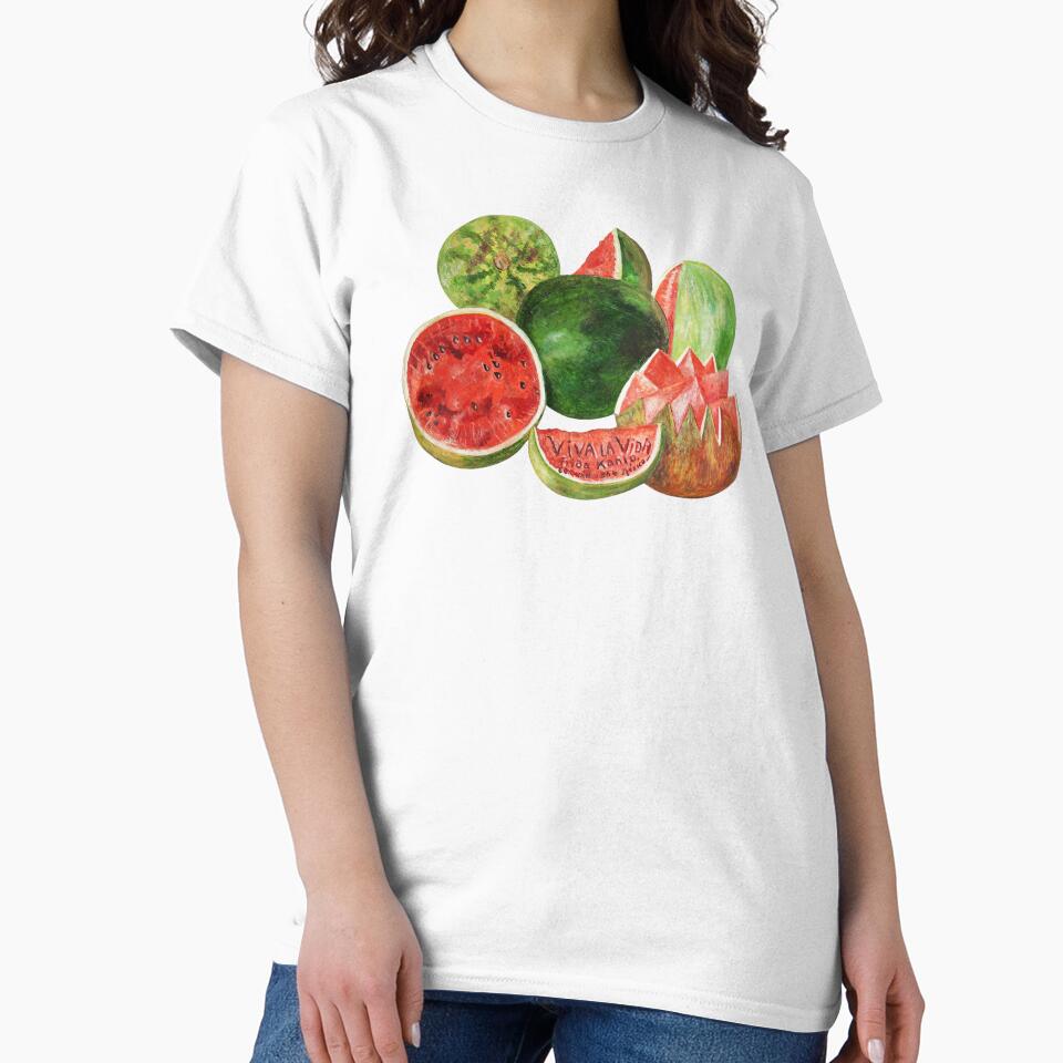 Frida Kahlo - Viva la Vida, Watermelons by elinaarbidane