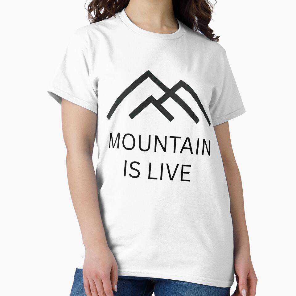Minimalist Mountain Logo – Outdoor Adventure Design by EchoGrafik