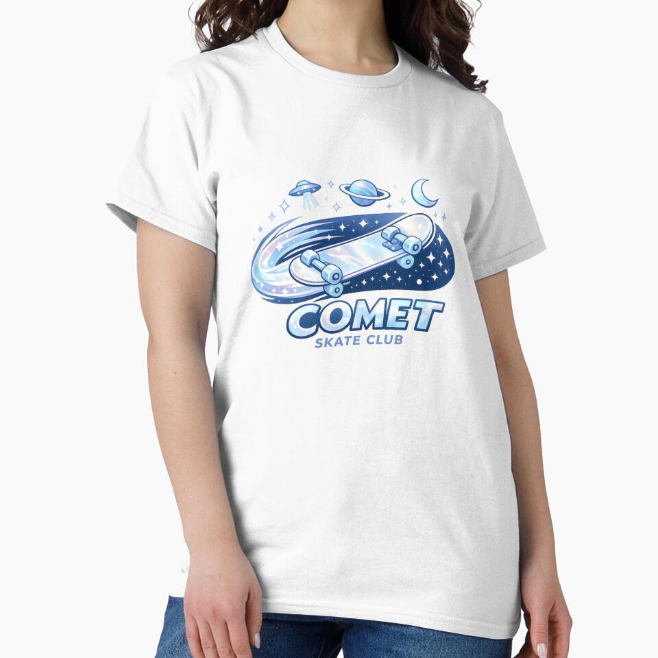 Opal Comet Skateboard Aliencore Graphic by TheRealTaria
