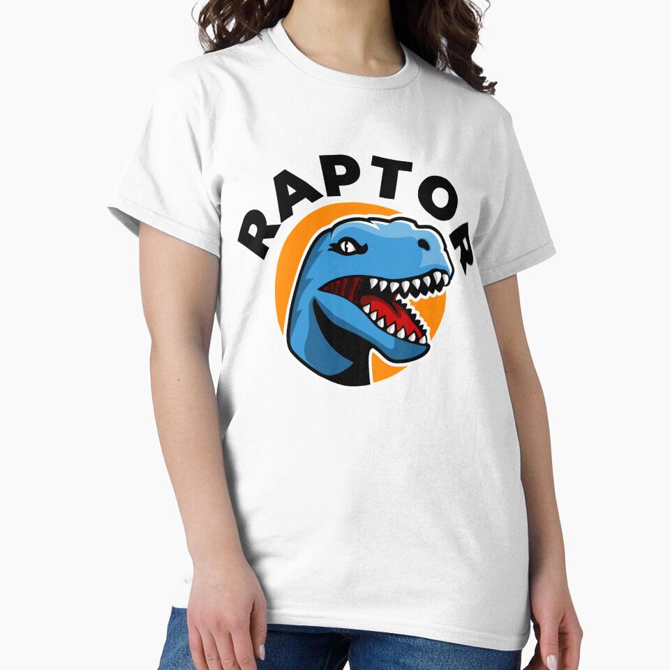 Raptor cartoon by dhridjie