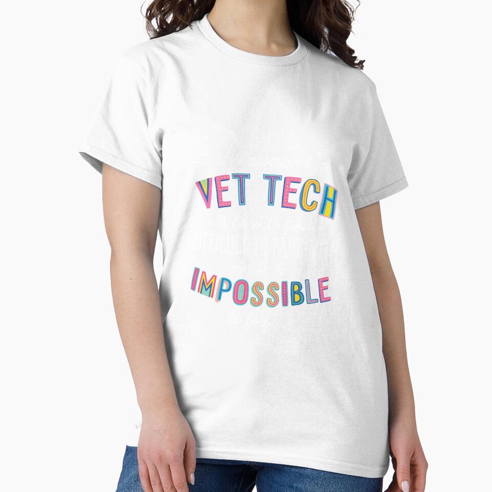 An awesome Vet Tech Gift Idea - Impossible to Forget Quote by betternotes