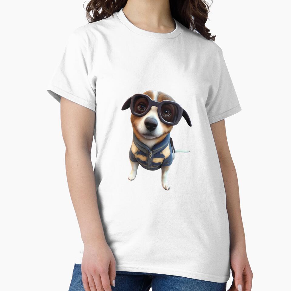 PUPPY WITH GLASSES by DogsLife81