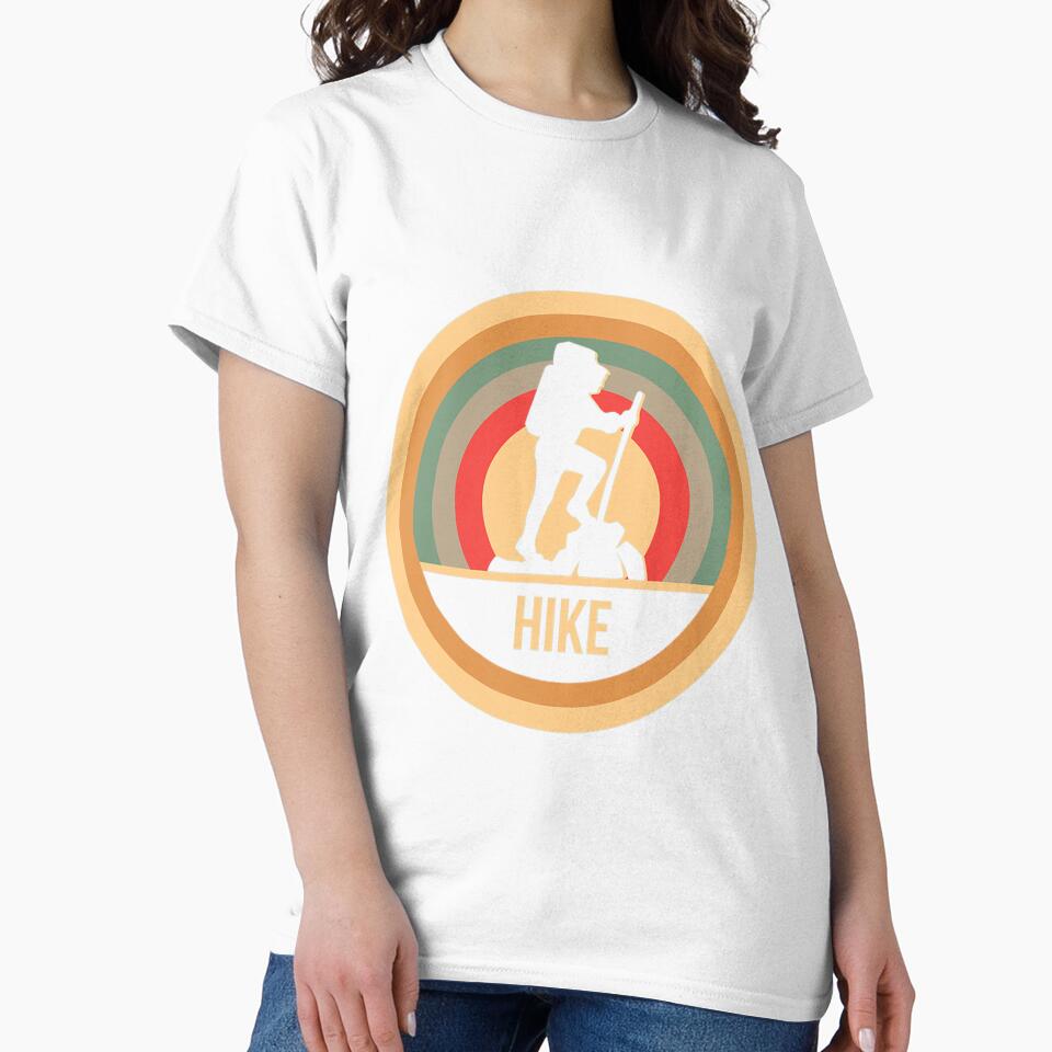 Retro Vintage Hike Gift For Hikers by dominiquepote