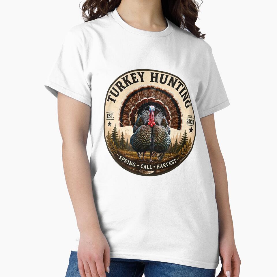 Turkey Hunting Heritage Badge by TammyHunterArt