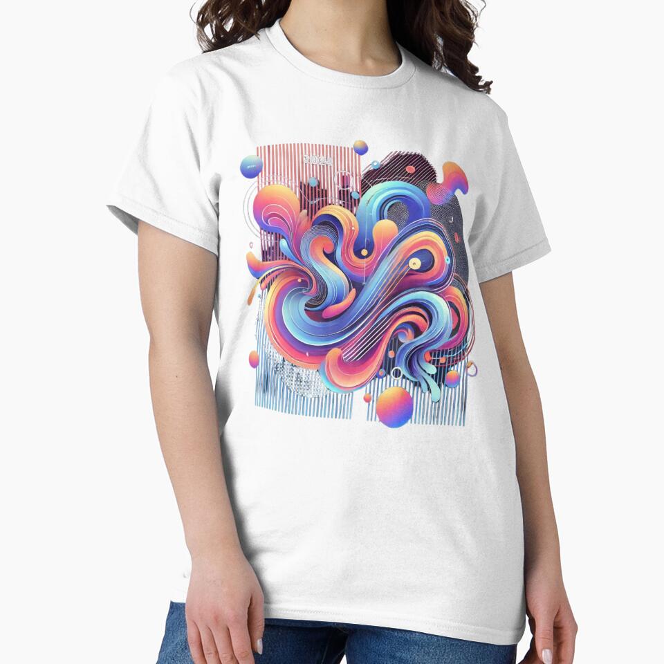 Vibrant abstract flow by M-ormin