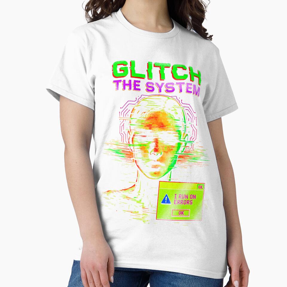 Glitch the System - Run on Errors by WiktorMaciuszekArt