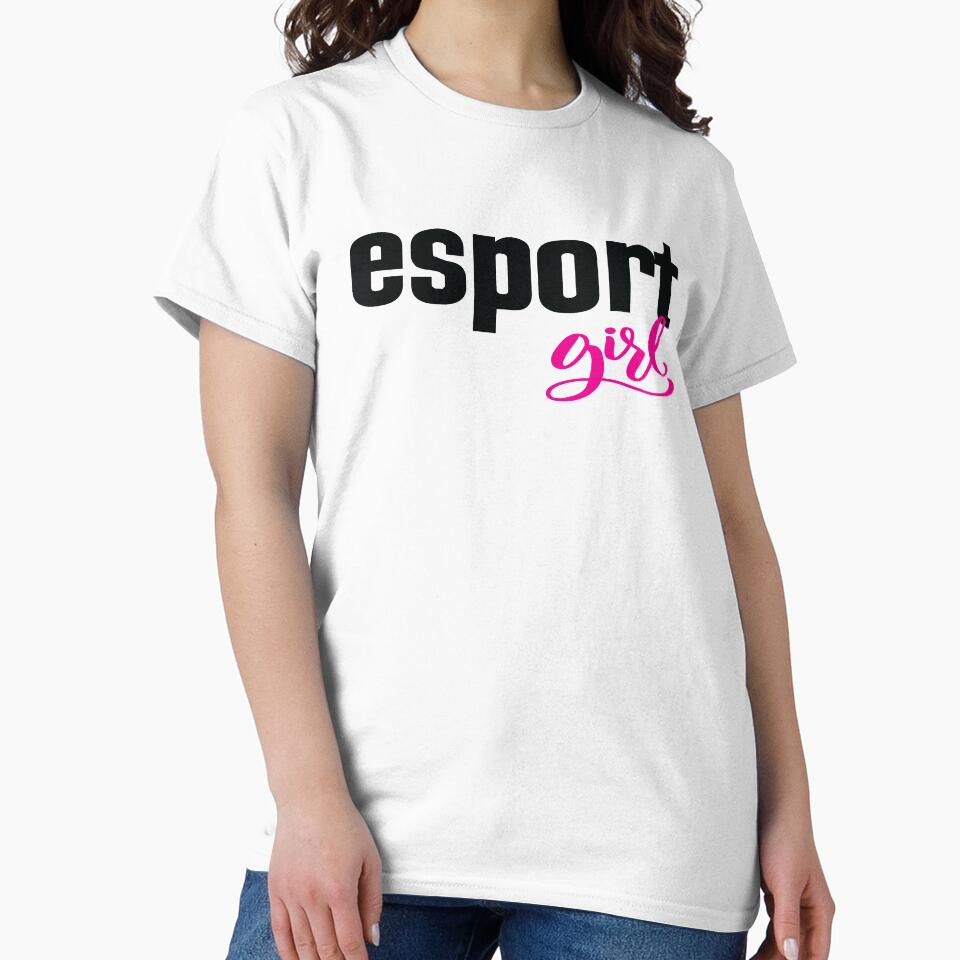 Esport Girl Esports E-Sports E Sports Electronic Sports by WordsGamersUse