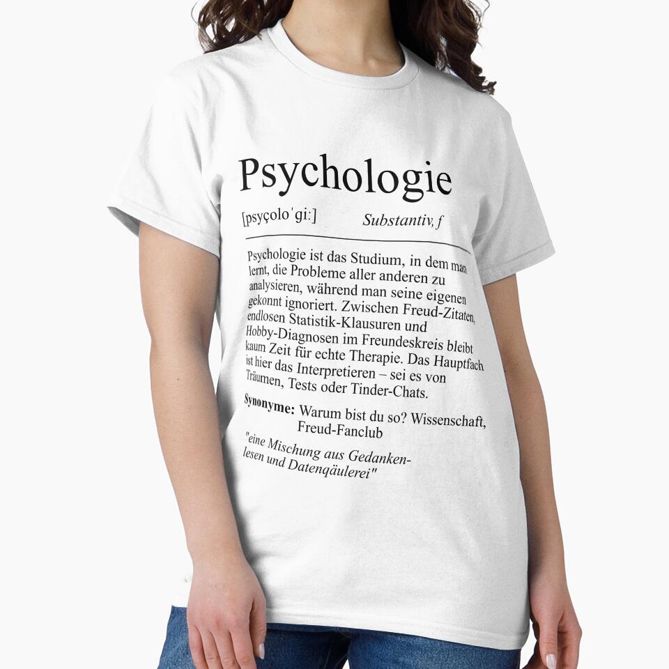 University motto "Psychology" student gift, students by Vorlesungsfrei