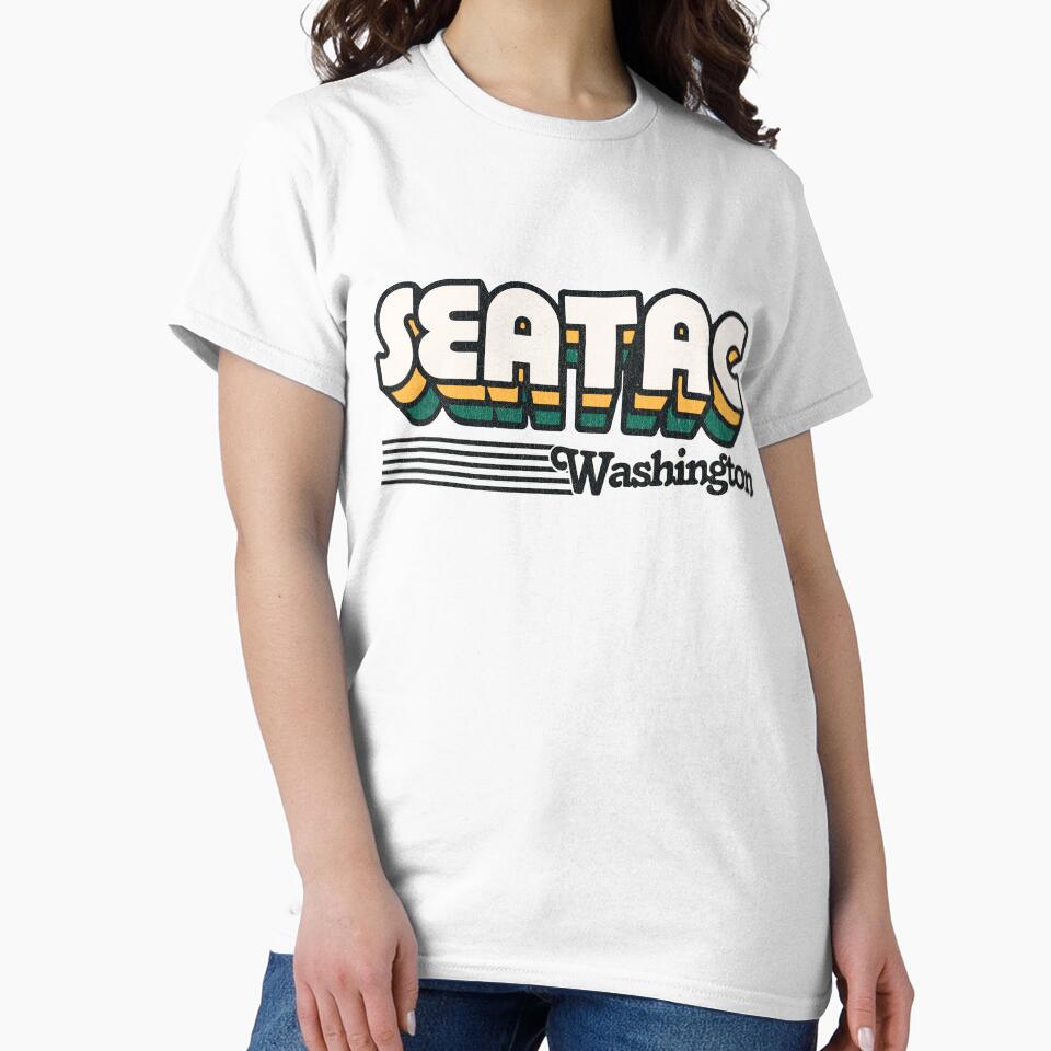 SeaTac, Washington | Retro Stripes by retroready
