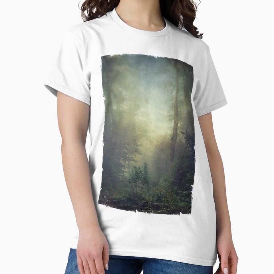 secret domain - misty forest valley by Dyrk Wyst Redbubble Shop
