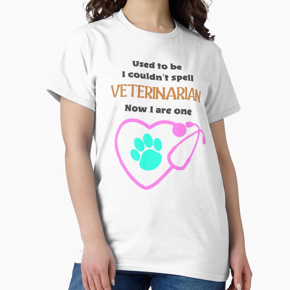 Funny Veterinarian Woman’s Shirt by ScarabMotors