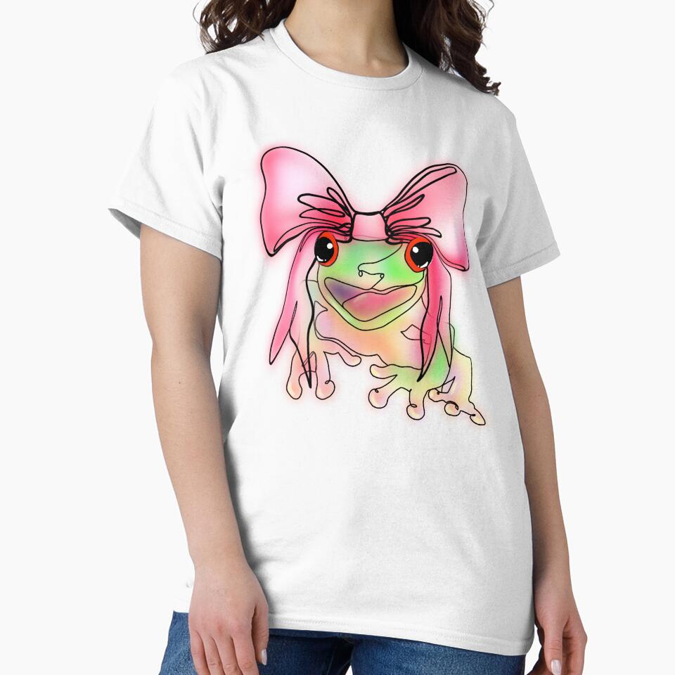 Cute Cottagecore Frog with Big Pink Bow – animalzinhats by Ashley’sAnimalz