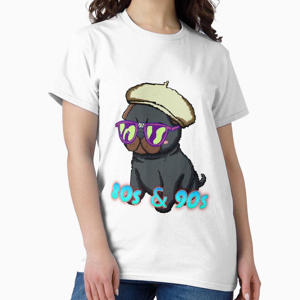 Retro style is back: Dog 80s 90s by PopDigital