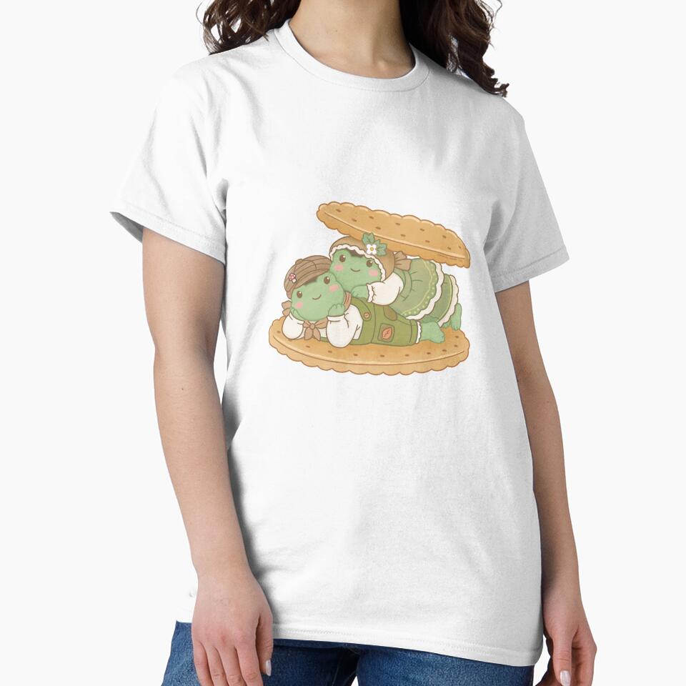 Cute frog biscuit sandwich by Sunshine_doodle_club