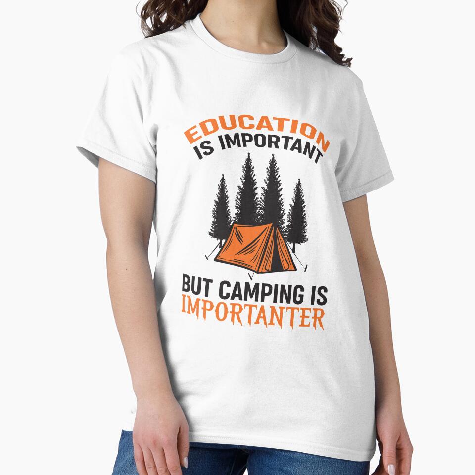 Eduaction is important but Camping is Importanter by Elitekampfei