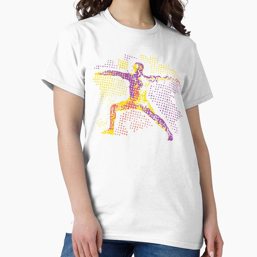 Abstract Colorful Concept Yoga Pose by jazzworldquest
