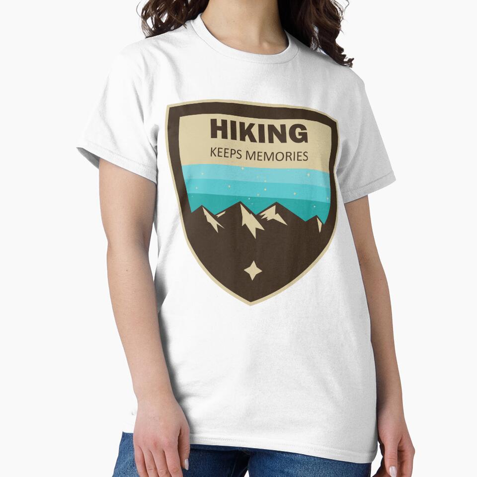 Hiking Keeps Memories Cool Design by limos