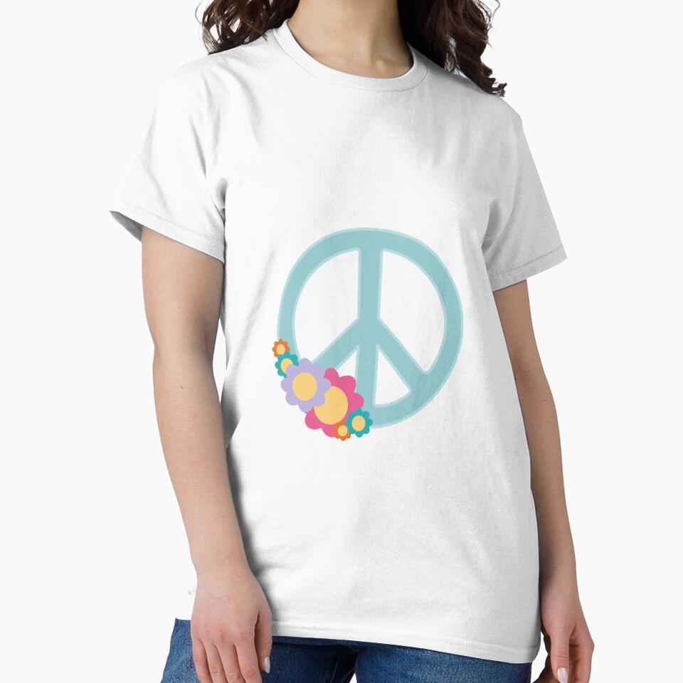 Groovy Floral Peace Design by jocelynakemi