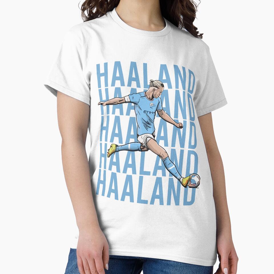 Erling Haaland - Manchester City illustration by ElClasicoStore