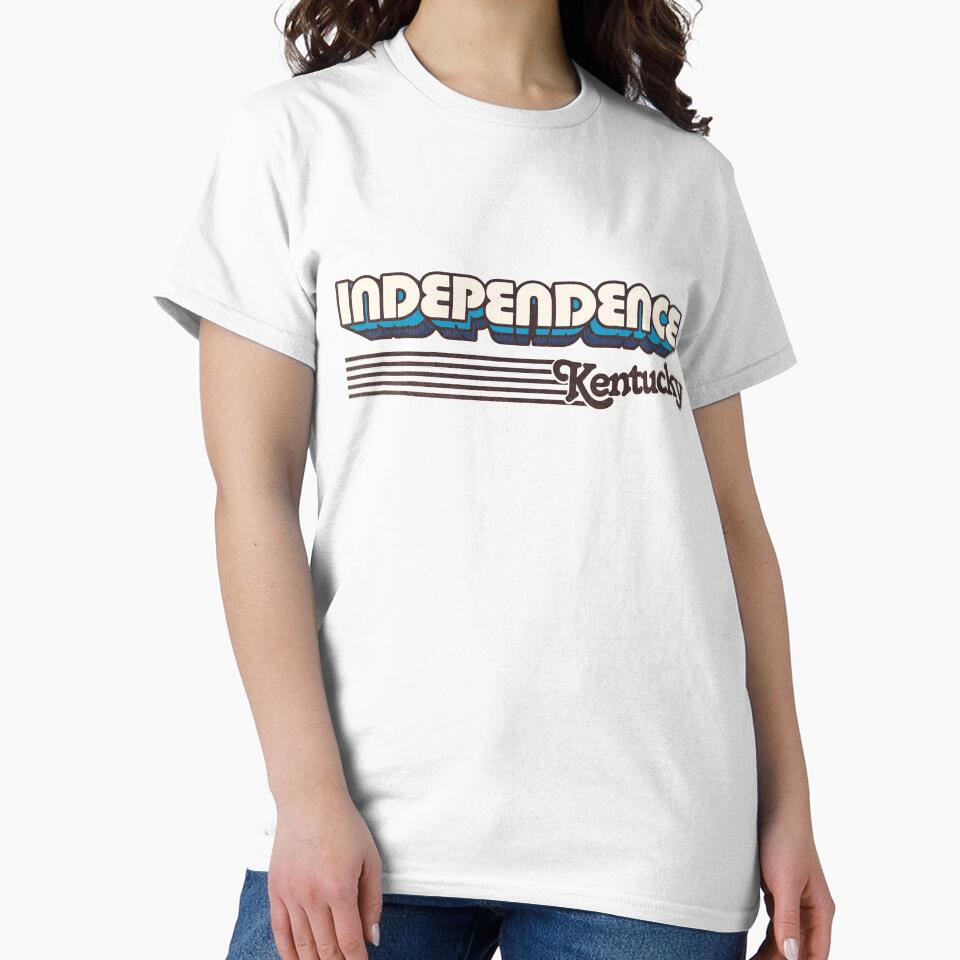 Independence, Kentucky | Retro Stripes by retroready