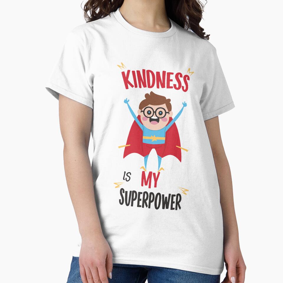 Kindness is my Superpower - Comic Book Style by bvdesignart