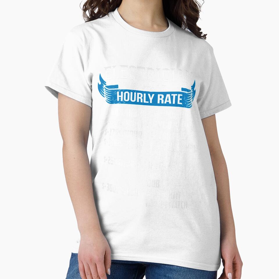 Electrician Funny Hourly Rates by tncgifts