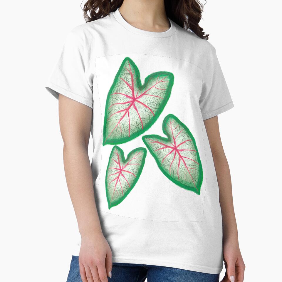 Caladium Leaves by Wennebabs