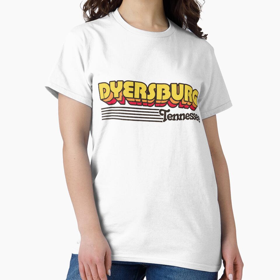 Dyersburg, Tennessee | Retro Stripes by retroready