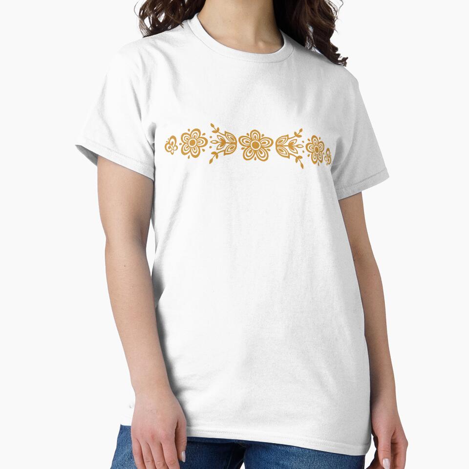 Vintage Pyrex Butterfly Gold on White Design by Designs by Kool Kat