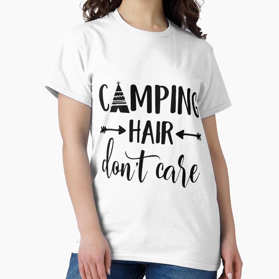 Camping Hair Don't Care by fashionwardrobe