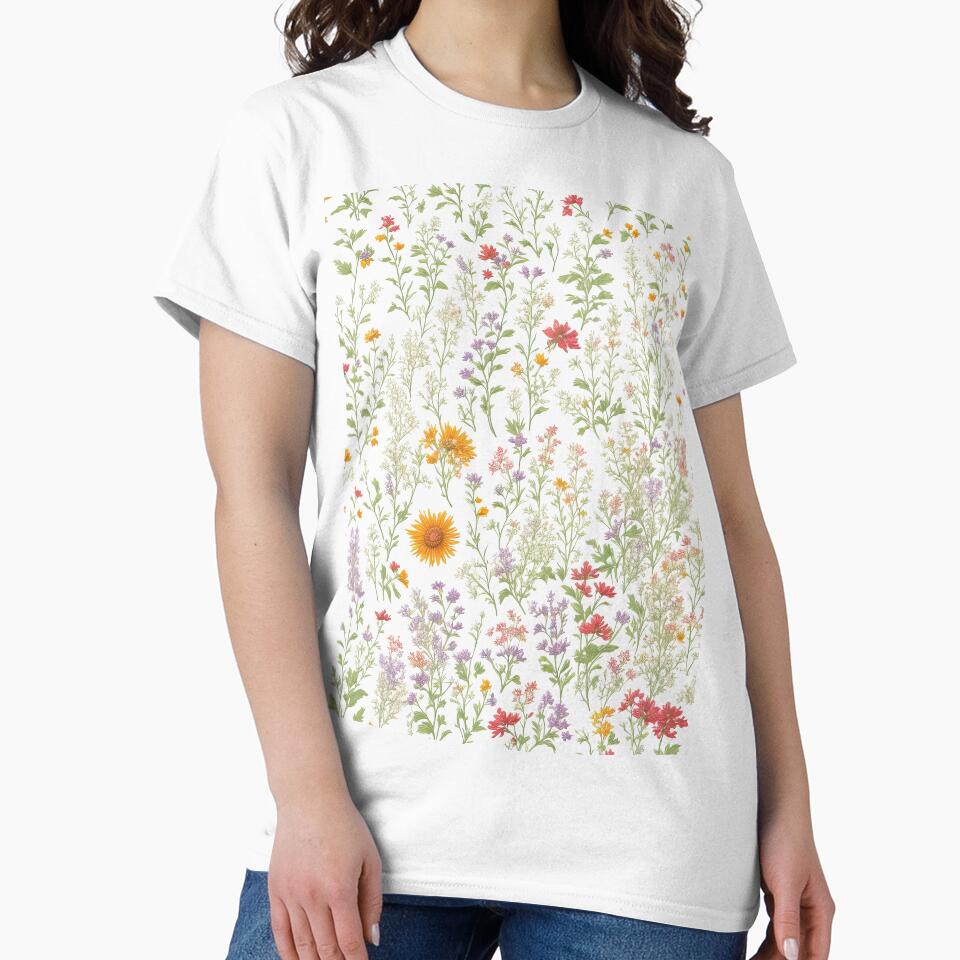 wildflowers watercolor by fleurdesignart