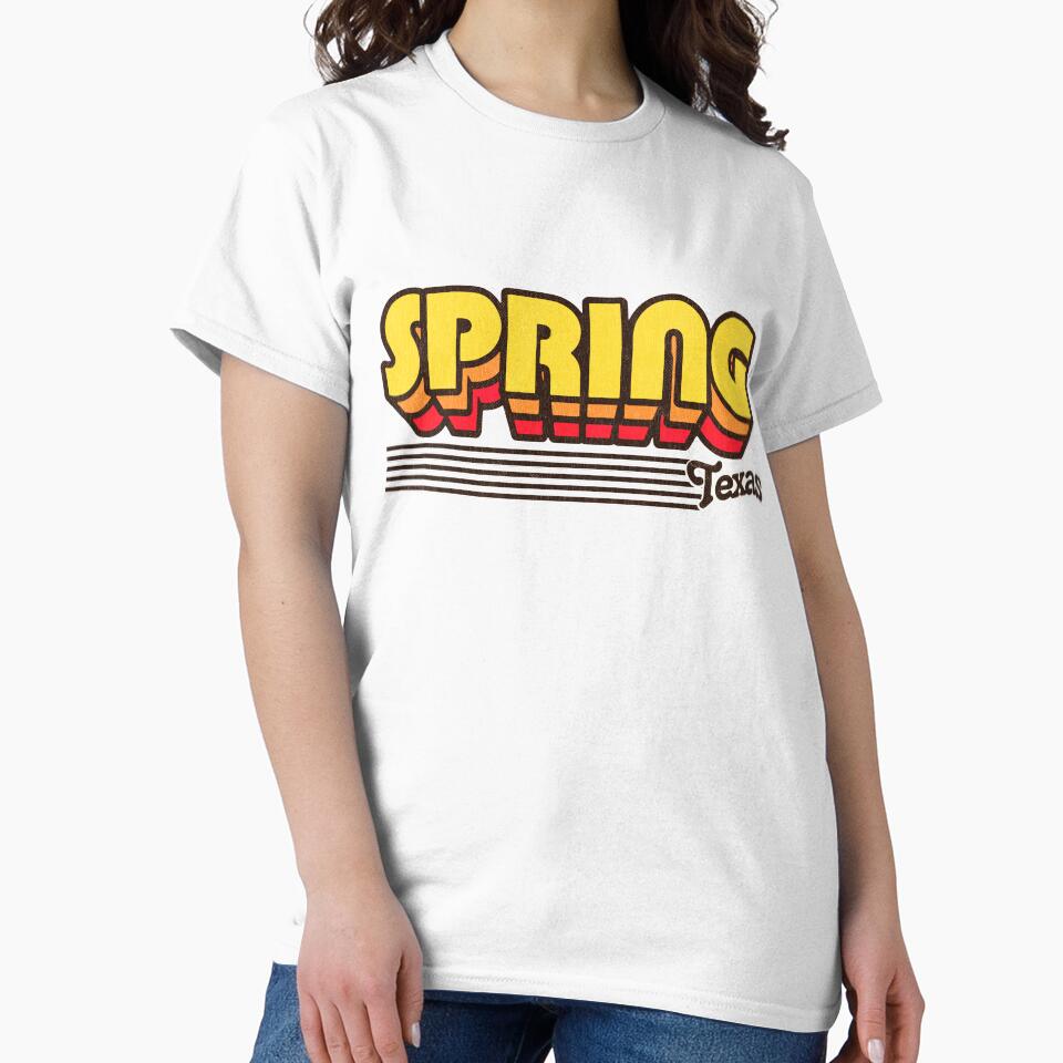 Spring, Texas | Retro Stripes by retroready