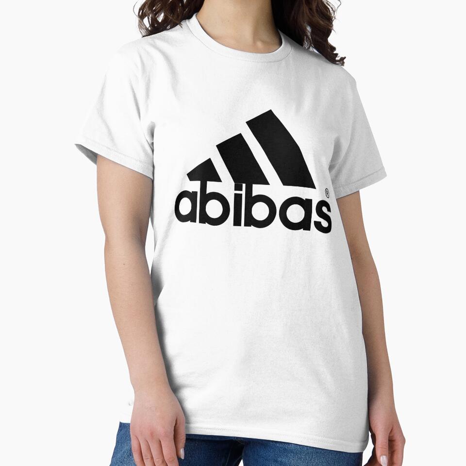 Funny Abibas Logo Collection Black by Shop_SWANDERS