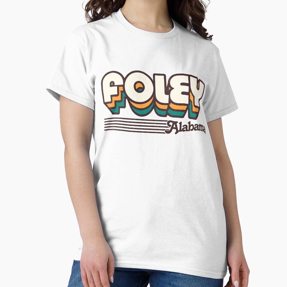 Foley, Alabama | Retro Stripes by retroready