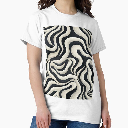 3D Effect of Modern Black and White Pattern by CoputerEasel