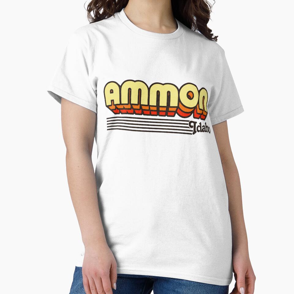 Ammon, Idaho | Retro Stripes by retroready
