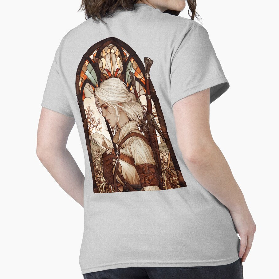 Stained Glass Ciri by SchellStation