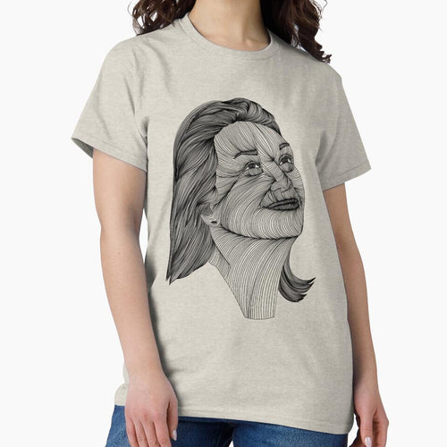 Abstract Line Art Woman Portrait Illustration For Modern Wall Decor by LucieDLarson