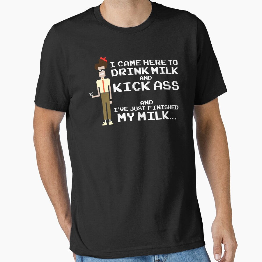 Drink Milk, Kick Ass - Moss, The IT Crowd by Nerd Shizzle