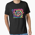 School Nurse Gift Cute Tye Dye School Nurse Gear by DynamicDesign