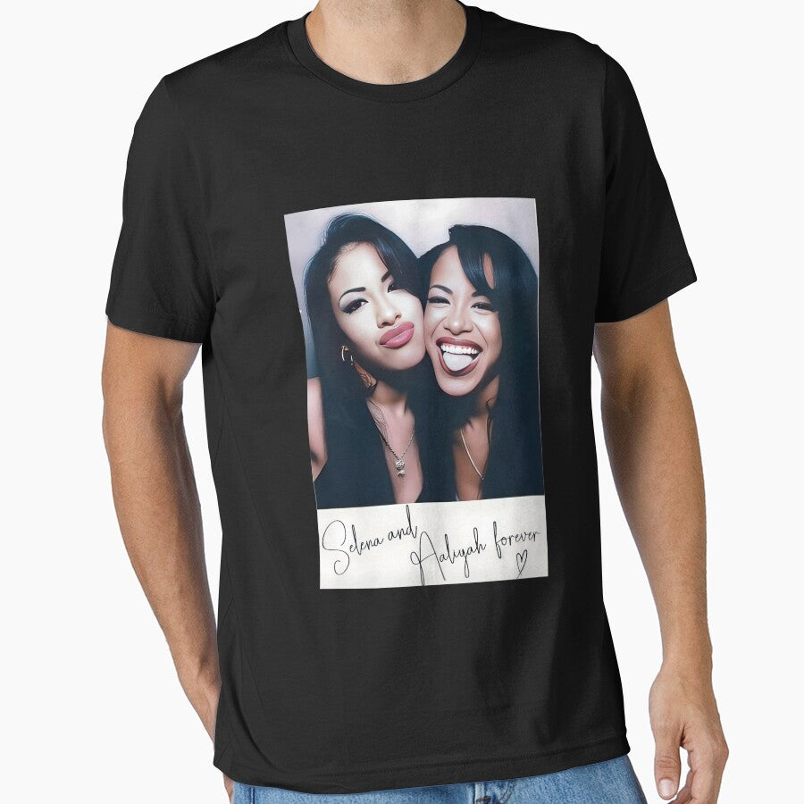 Selena & Aaliyah1 vintage 90s #2192 by pple-frame