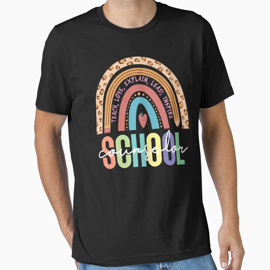 School Counselor Rainbow Heart Appreciation by MrEddie10