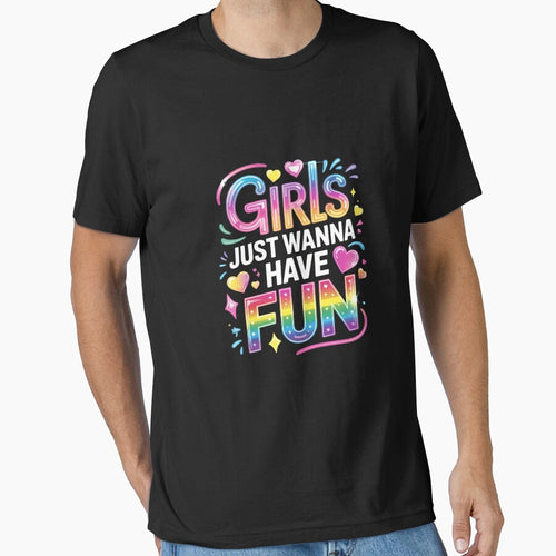 80's Girls Just Wanna Have Fun 1970s 1980s by MarkLeedsArt