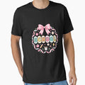 School Coquette Bow Pink Pastel Cute Girl Shirt by SofenArt