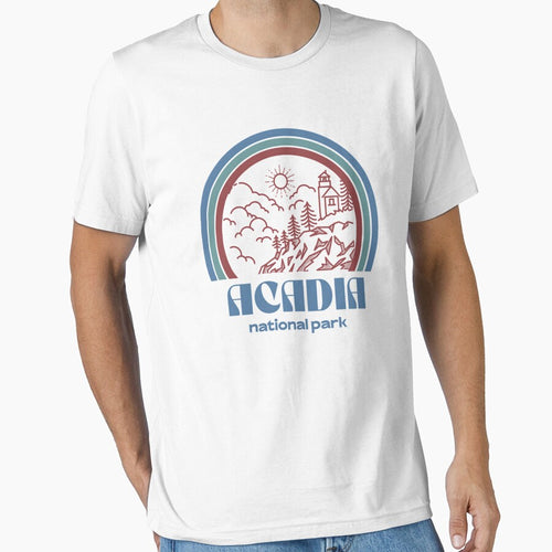 Acadia National Park Retro Vintage Style Outdoor Hiking by Gennadim