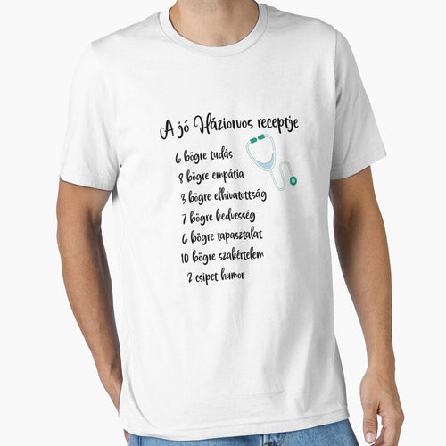 A jó Háziorvos receptje - The Recipe of a Great Family Doctor – Hungarian GP Appreciation Design by EmeraldeaDesign