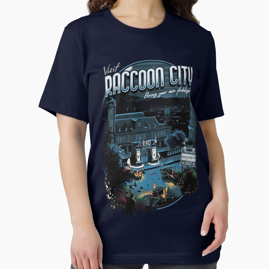 Vintage Resident Evil Visit Racoon City by KarlWade