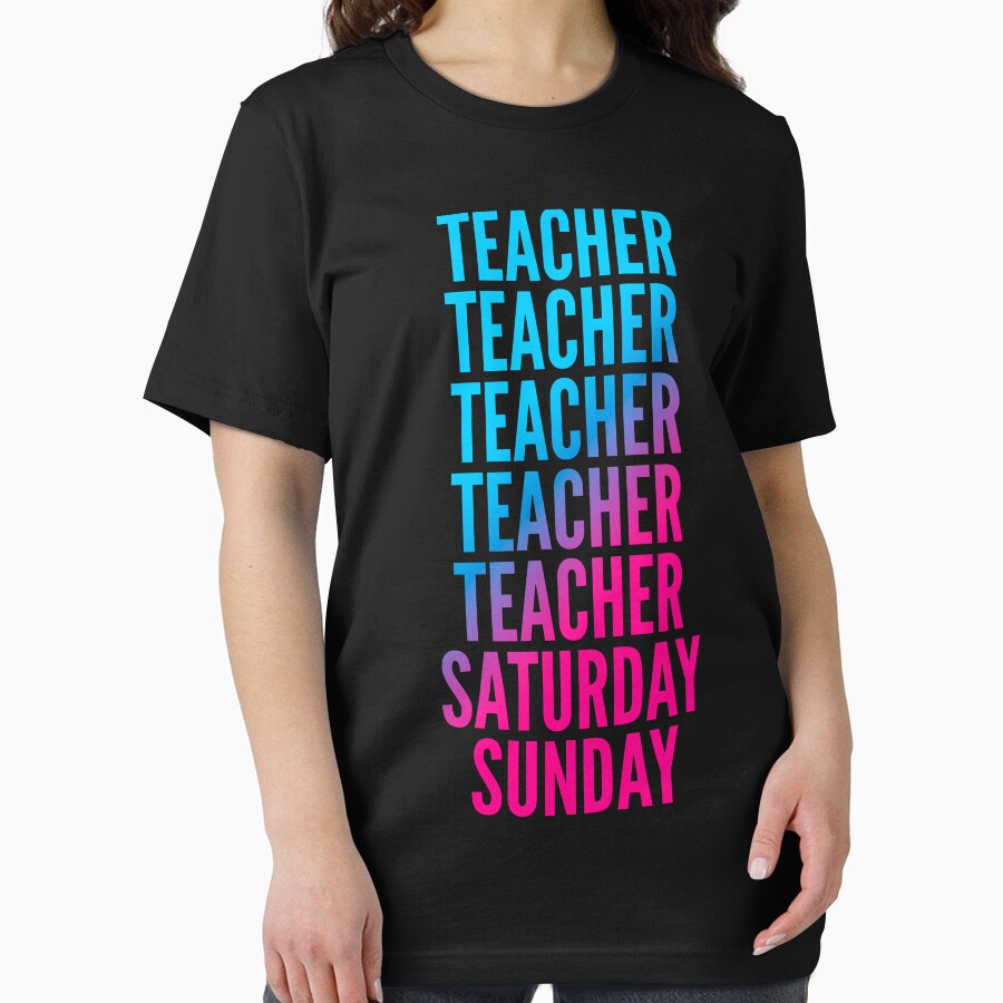 Teacher. Saturday. Sunday. For Teachers by SVPOD