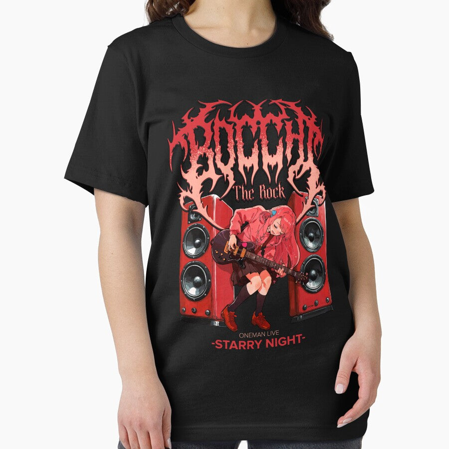 Bocchi Heavy Metal Art by Tokyo Retro